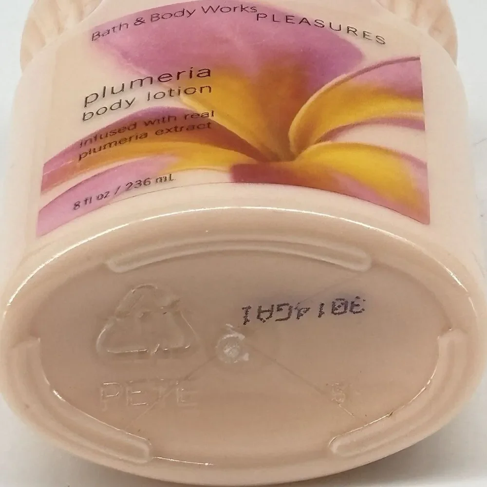 Bath & Body Works Pleasures PLUMERIA Retired Rare Body Lotion 8 oz NEW